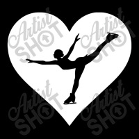 Heart Ice Skating Youth Sweatshirt | Artistshot