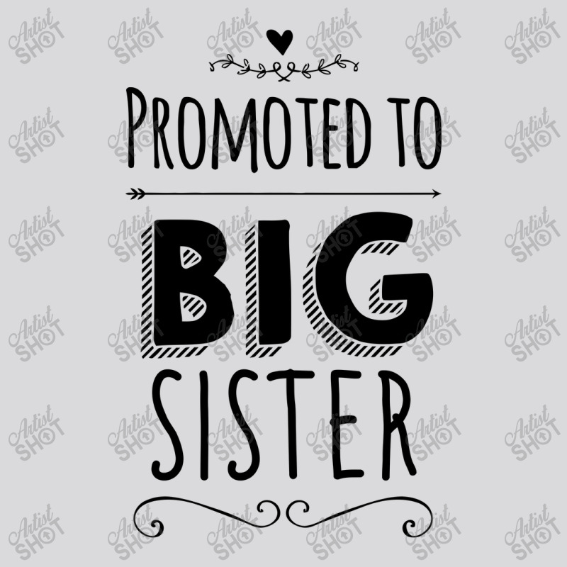 Promoted To Big Sister   Promoted To Big Brother Women's Triblend Scoop T-shirt by mampubae | Artistshot