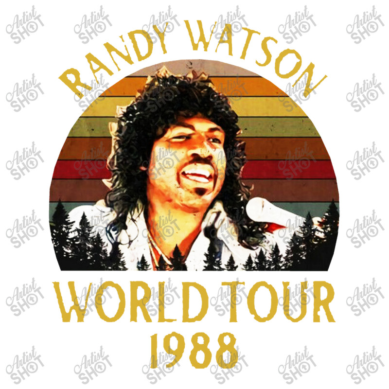 Coming To America Randy World Tour 1988 Vintage V-neck Tee | Artistshot