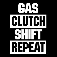 Gas Clutch Shift Repeat V-neck Tee | Artistshot