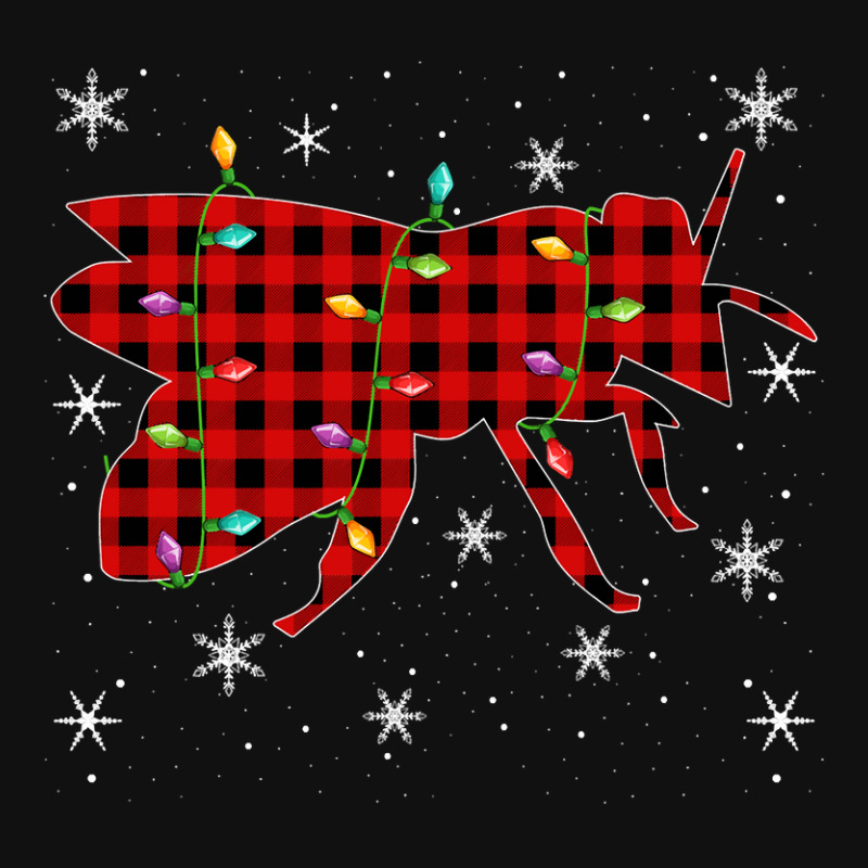 Bee Xmas Matching Family Buffalo Plaid Bee Christmas Pajama 615 Fanny Pack | Artistshot