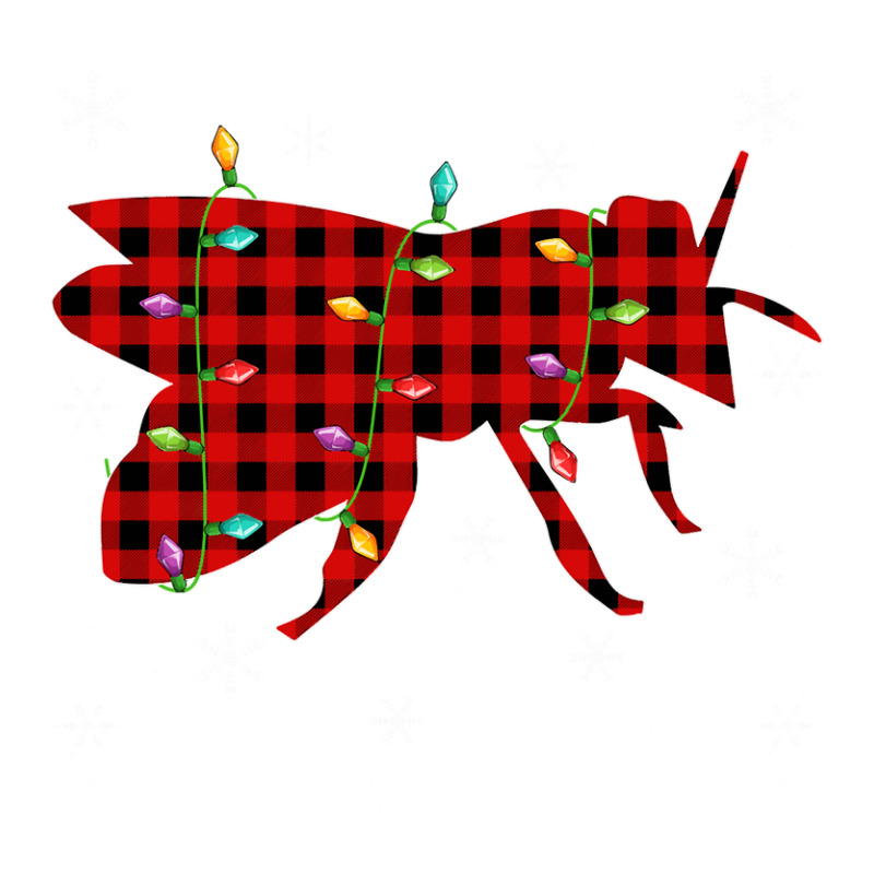 Bee Xmas Matching Family Buffalo Plaid Bee Christmas Pajama 615 Stainless Steel Water Bottle | Artistshot