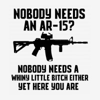 Nobody Needs An Ar-15 Toddler 3/4 Sleeve Tee | Artistshot