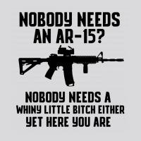 Nobody Needs An Ar-15 Women's Triblend Scoop T-shirt | Artistshot