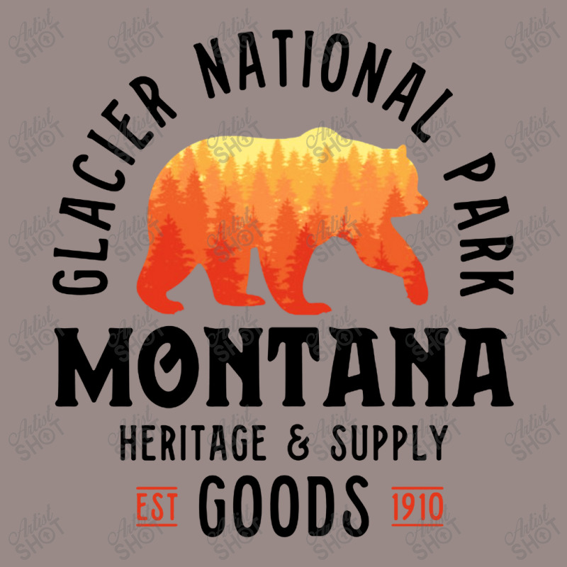 Glacier National Park Vintage T-shirt | Artistshot