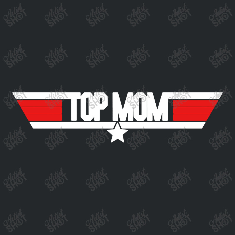 Top Mom   Top Gun Parody Crewneck Sweatshirt | Artistshot