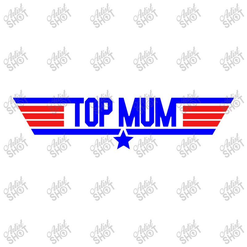 Top Mum   Top Gun Parody Baby Bodysuit | Artistshot