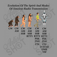 Evolution Of The Spirit And Modes Of Amateur Radio Transmission Women's V-neck T-shirt | Artistshot