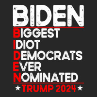 Anti Biden Biggest Idiot Democrats Ever Nominated Trump 2024 Pullover Women's Pajamas Set | Artistshot