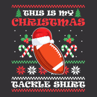 Football This Is My Christmas Tackle Christmas American Football 414 Vintage Hoodie | Artistshot