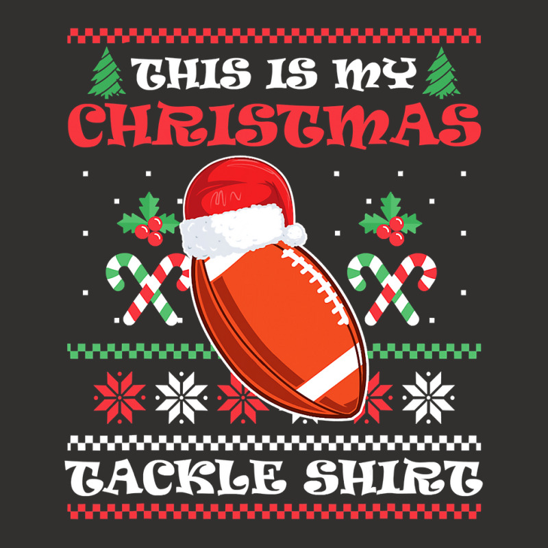 Football This Is My Christmas Tackle Christmas American Football 414 Champion Hoodie by circularflap | Artistshot