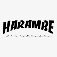 R.i.p Harambe Ladies Fitted T-shirt | Artistshot