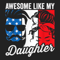 Awesome Like My Daughter Father's Day For Dad From Daughter T Shirt Backpack | Artistshot