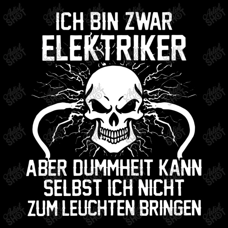 Ich Bin Zwar Elektriker Spruch Manner V-Neck Tee by netintern | Artistshot