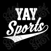 Funny And Sarcastic Yay Sports Cropped Hoodie | Artistshot