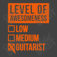 Funny Level Of Awesomeness Low Guitar Vintage T-shirt | Artistshot