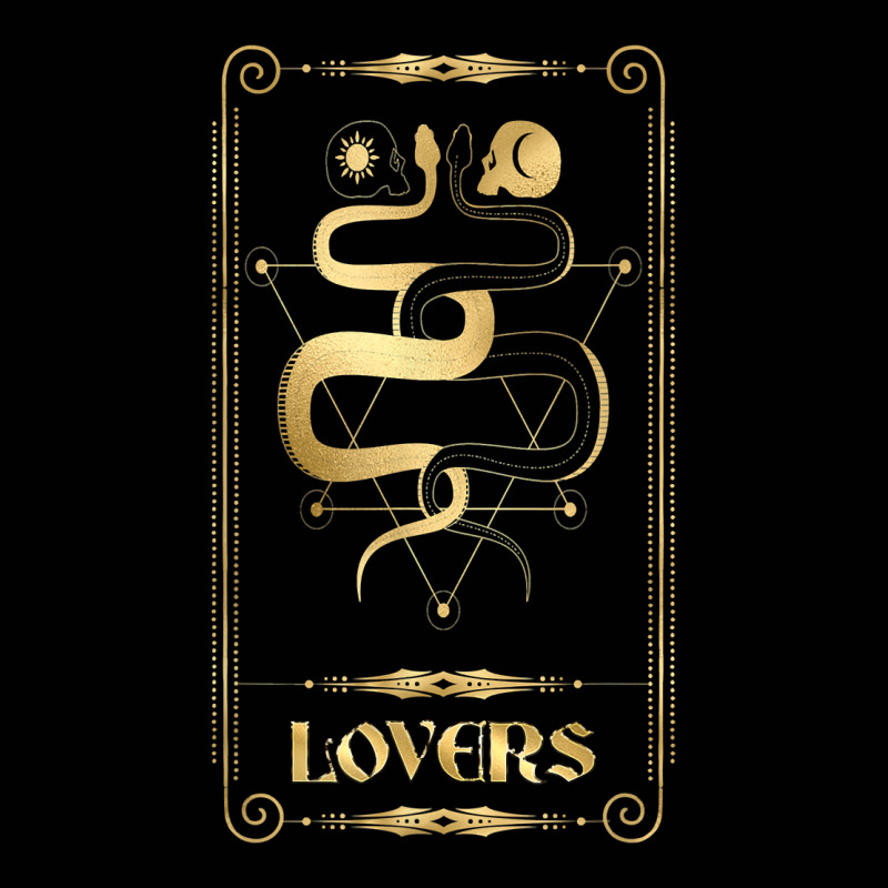 Lovers Tarot Card Occult Esoteric Spiritual Pagan Gothic T Shirt Toddler 3/4 Sleeve Tee by dequariusgoblirsch | Artistshot