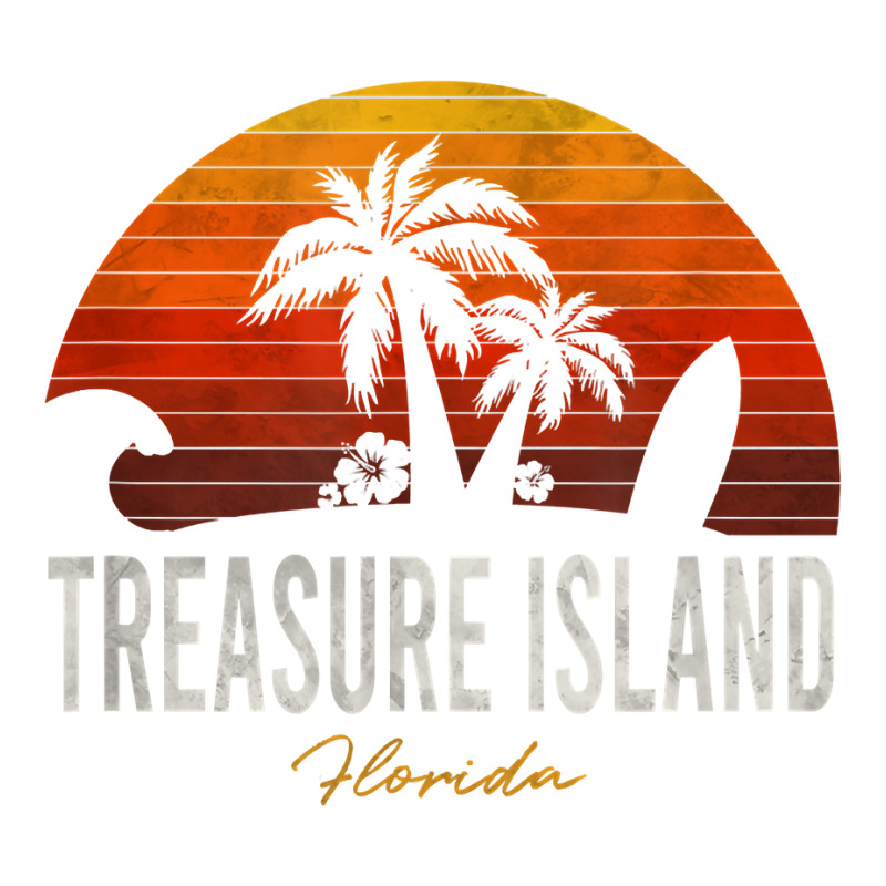 Treasure Island Beach Florida Fl Palms Vacation Surf Sunset T Shirt Youth Tee by kalellwhistlehunt | Artistshot