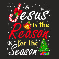 Christian Christian Jesus The Reason Christmas Stocking Stuffer 185 Bi Ladies Fitted T-shirt | Artistshot