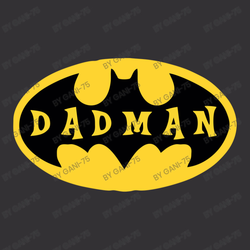 Dadman - Super Dadman Bat Hero Funny Vintage Hoodie by gani-75 | Artistshot