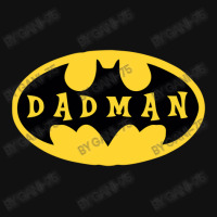 Dadman - Super Dadman Bat Hero Funny Baby Beanies | Artistshot