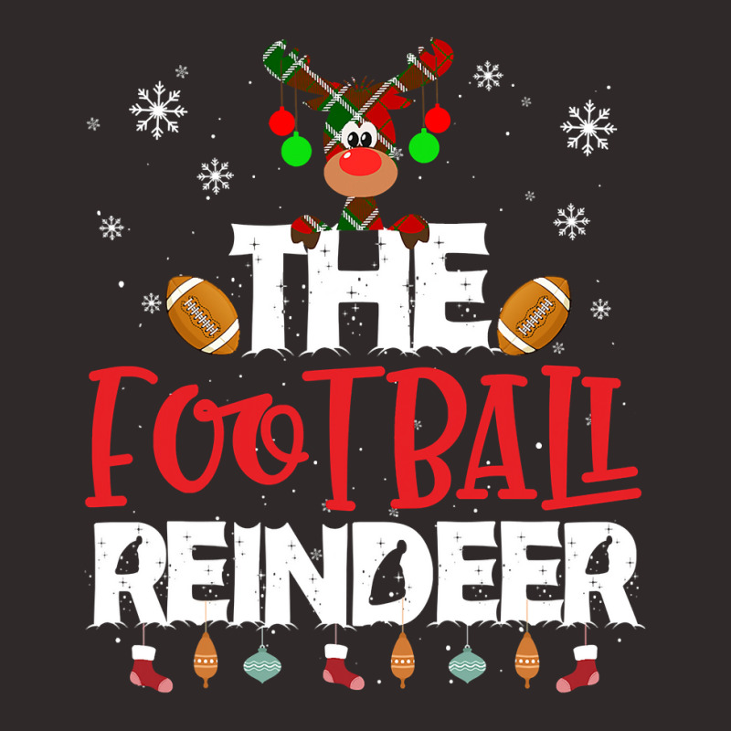 American Football The Football Reindeer Christmas Pajama Family Matchi Racerback Tank by circularflap | Artistshot