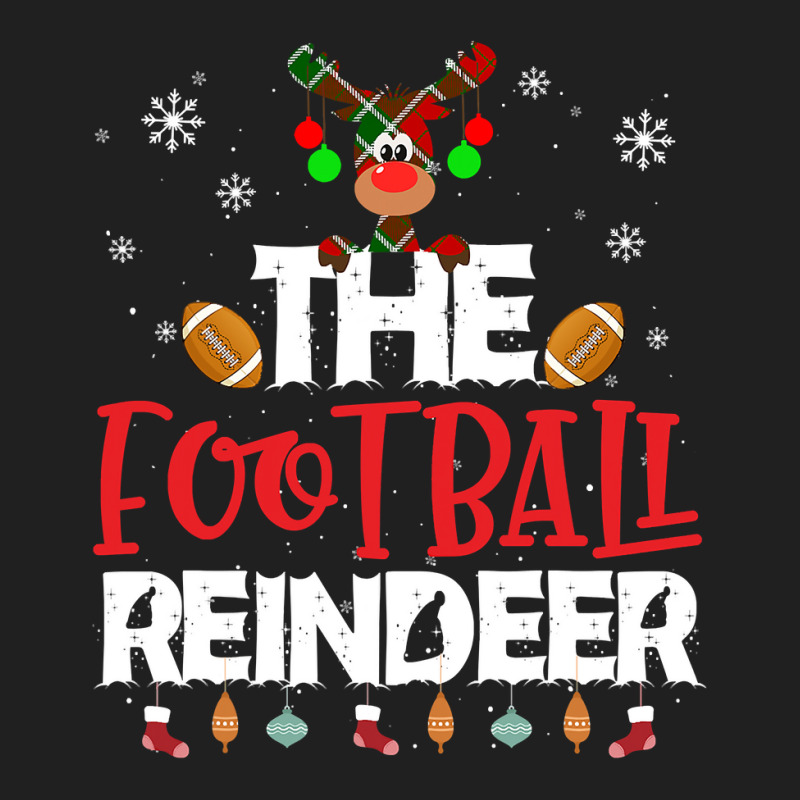 American Football The Football Reindeer Christmas Pajama Family Matchi Ladies Polo Shirt by circularflap | Artistshot