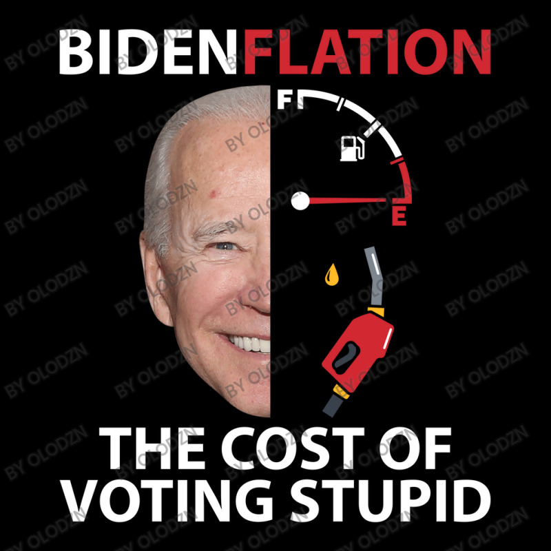 Bidenflaton The Cost Of Voting Stupid Maternity Scoop Neck T-shirt by Olodzn | Artistshot