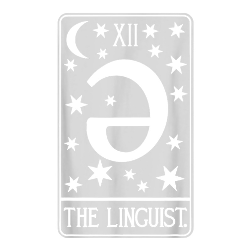 Linguist Tarot Card   Funny Phonetics Linguist Linguistics T Shirt Baby Tee | Artistshot