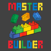 Brick Builder Funny Blocks Building Master Builder Toys Kids T Shirt Vintage T-shirt | Artistshot