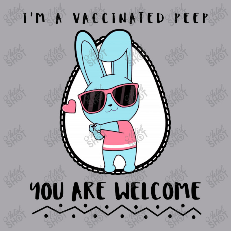 I'm A Vaccinated Peep Youth 3/4 Sleeve by namungtakon | Artistshot