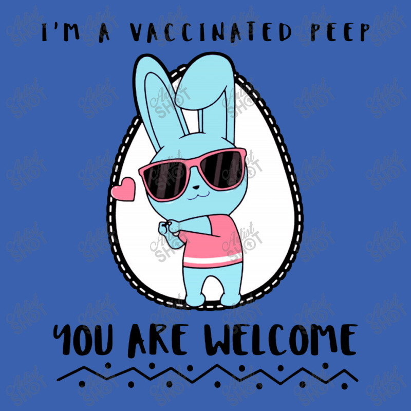 I'm A Vaccinated Peep Ladies Polo Shirt by namungtakon | Artistshot