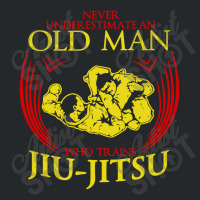 Old Man Trains Jiu Jitsu Crewneck Sweatshirt | Artistshot