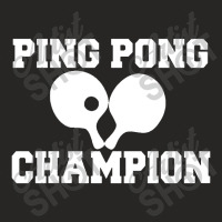 Ping Pong Champion Ladies Fitted T-shirt | Artistshot