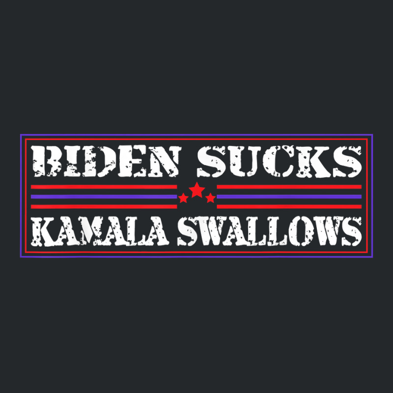 Funny Quote Biden And Kamala Biden Sucks Kamala Swallows T Shirt Crewneck Sweatshirt | Artistshot