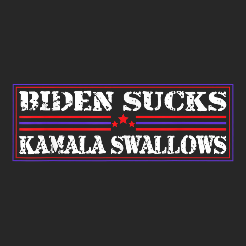 Funny Quote Biden And Kamala Biden Sucks Kamala Swallows T Shirt Men's T-shirt Pajama Set | Artistshot