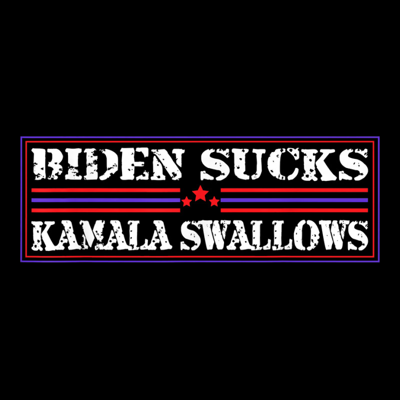 Funny Quote Biden And Kamala Biden Sucks Kamala Swallows T Shirt Lightweight Hoodie | Artistshot