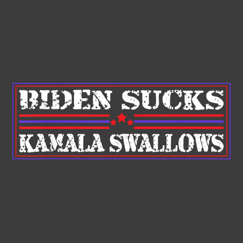 Funny Quote Biden And Kamala Biden Sucks Kamala Swallows T Shirt Men's Polo Shirt | Artistshot