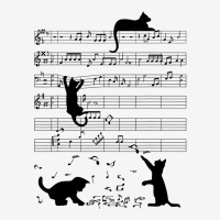 Cute Cat Kitty Playing Music Note Clef Musician Art T Shirt Classic T-shirt | Artistshot