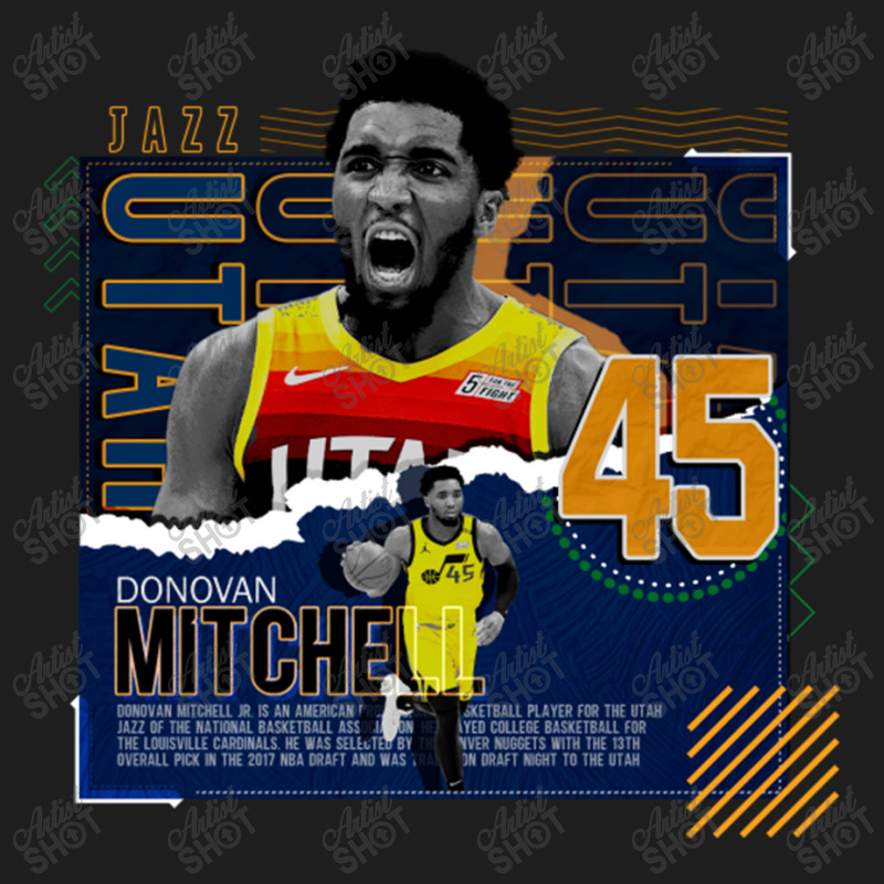 Donovan Mitchell Basketball Classic T-shirt by grahamlauren | Artistshot