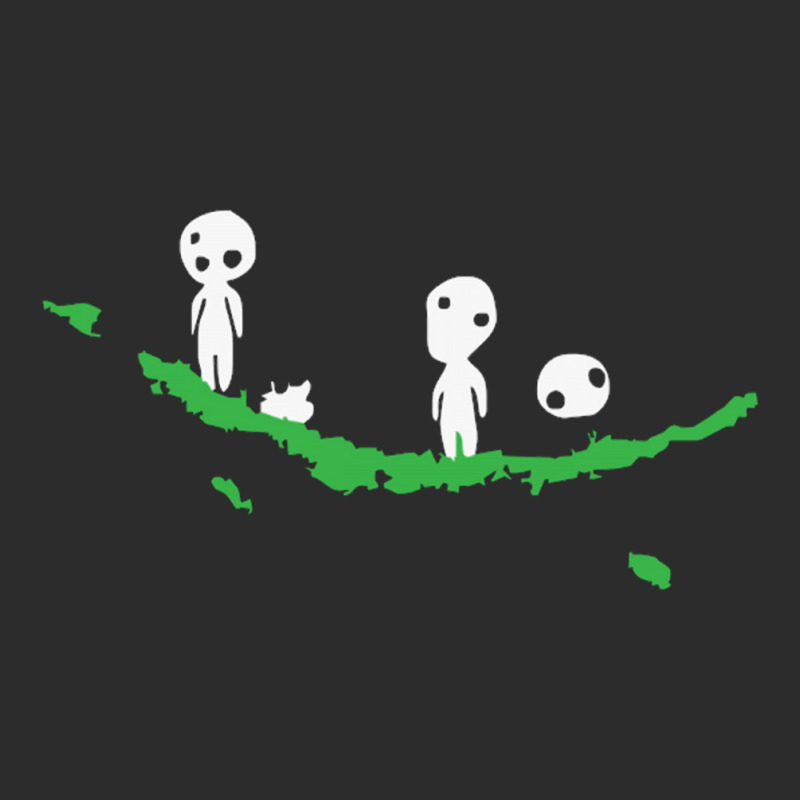 Kodama Princess Mononoke Japanese Tree Spirits Exclusive T-shirt by saterseim | Artistshot