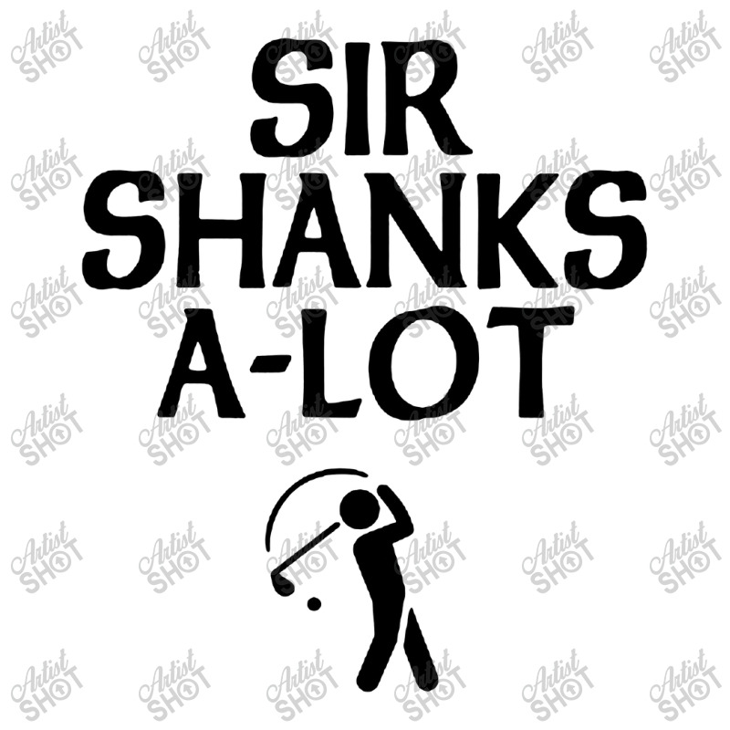 Sir Shanks A Lot Golf V-neck Tee | Artistshot