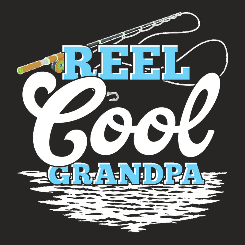 Fishing T  Shirt Cool Grandpa Angle Fish Funny Fisherman Fathers Day F Ladies Fitted T-Shirt by cabotageevolve | Artistshot