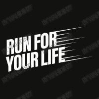 Run For Your Life Scorecard Crop Tee | Artistshot