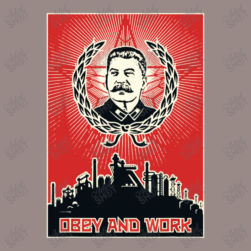 Obey And Work Stalin Vintage T-Shirt by namungtakon | Artistshot