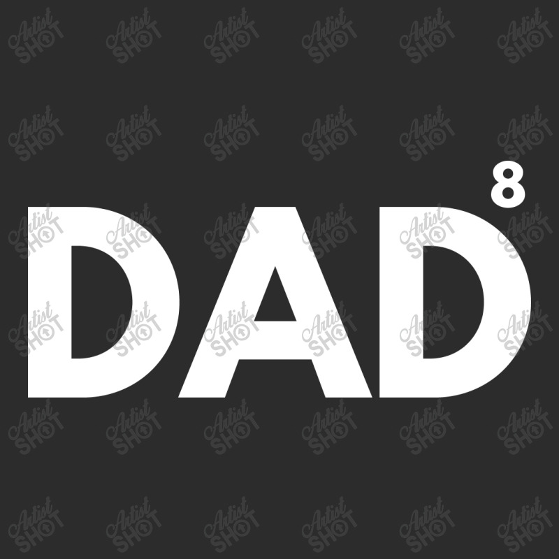 Dad Of Eight Exclusive T-shirt by blackacturus | Artistshot