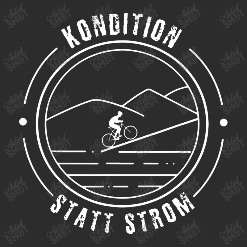 Kondition Statt Strom Berge Geschenk Mountainbiker Rad Manner Exclusive T-shirt by netintern | Artistshot