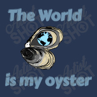 The World Is My Oyster Men Denim Jacket | Artistshot