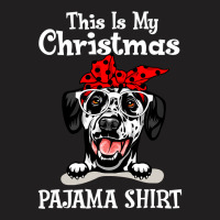 Dalmatian Dog This Is My Christmas Pajama Dalmatian Buffalo Plaid 31 D T-shirt | Artistshot