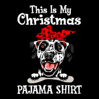 Dalmatian Dog This Is My Christmas Pajama Dalmatian Buffalo Plaid 31 D V-neck Tee | Artistshot